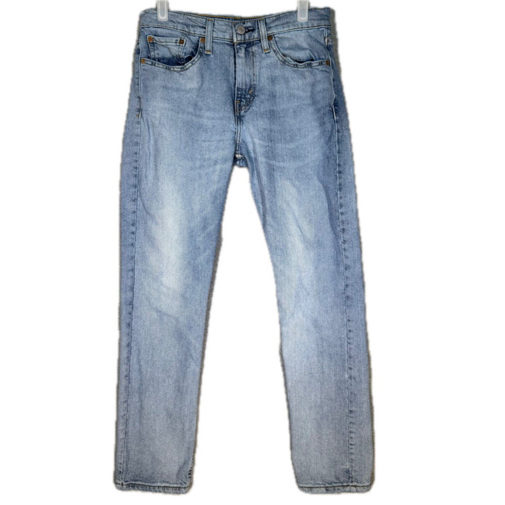Levi’s 502 Men’s Jeans 29x30 Blue Stretch Denim Mid Rise Straight Leg